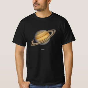 Konstnärlig mättnad med brant Ringar T Shirt