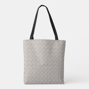 Konstnärlig minimalistisk tote-väska med mönster tygkasse