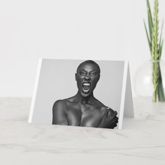 Konstnärlig modell kort