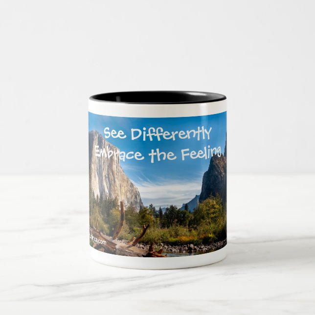 Konstnärlig mugg — Yosemite - Se annorlunda  (Center)