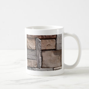 Konstnärlig murverk kaffemugg