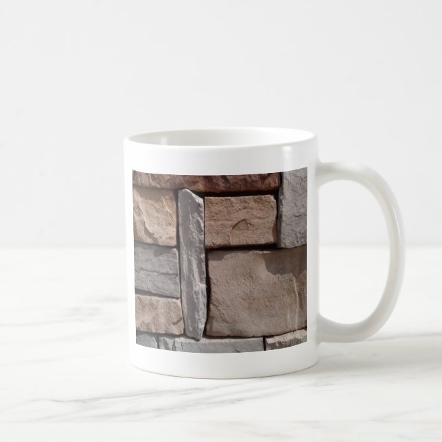 Konstnärlig murverk kaffemugg (Höger)