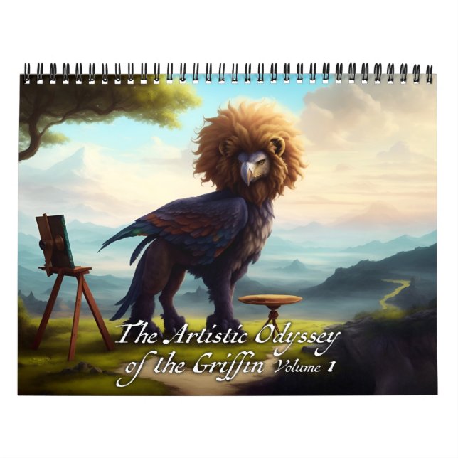 Konstnärlig Odyssey i Griffin-volym 1 Kalender (Omslag)