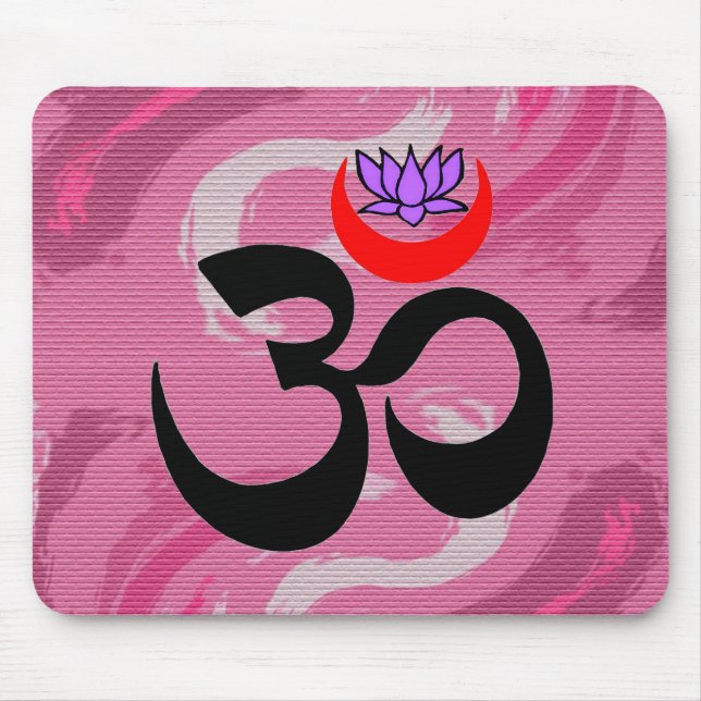 Konstnärlig om - Yoga Mousepad Musmatta (Framsidan)