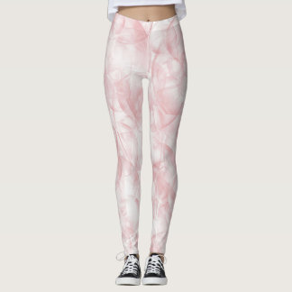 Konstnärlig Rosa  Leggings