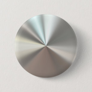 Konstnärlig silvermetall knapp