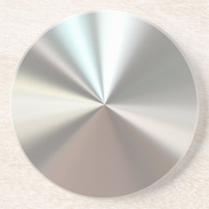 Konstnärlig silvermetall underlägg