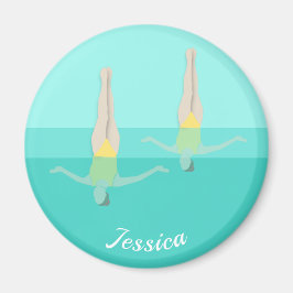 Konstnärlig simning magnet