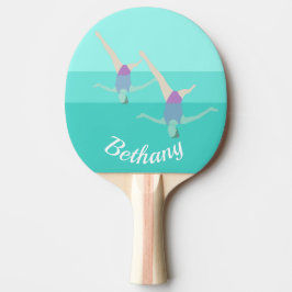 Konstnärlig simning pingisracket