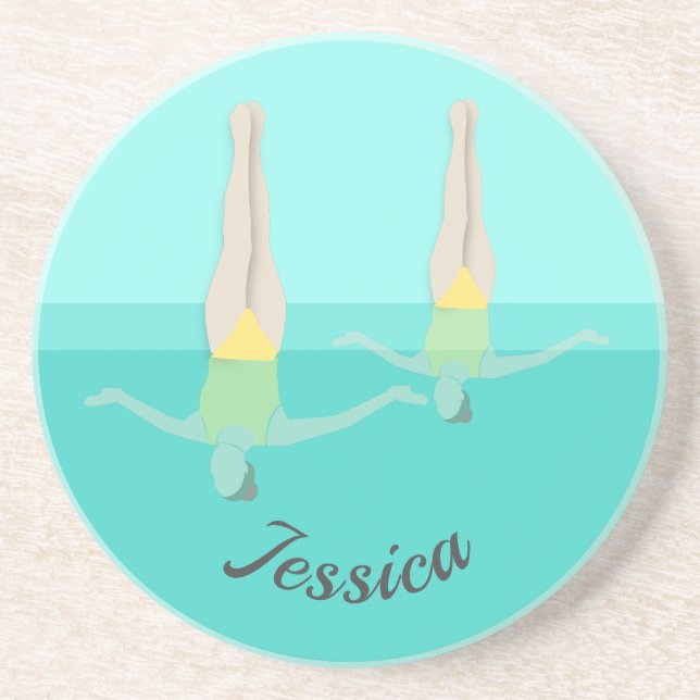 Konstnärlig simning underlägg (Framsidan)