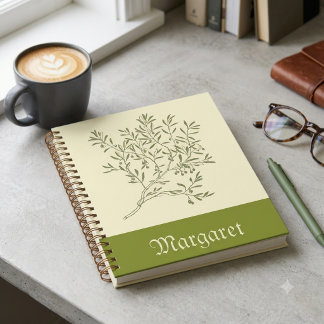 Konstnärlig stil minimal design anteckningsbok