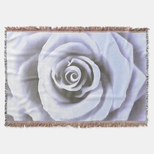 Konstnärlig stor Blek blå Ro Filt (Framsidan)