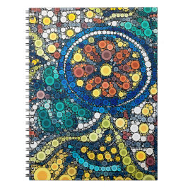 Konstnärlig, sydvästlig potteriliknande, färglös, anteckningsbok