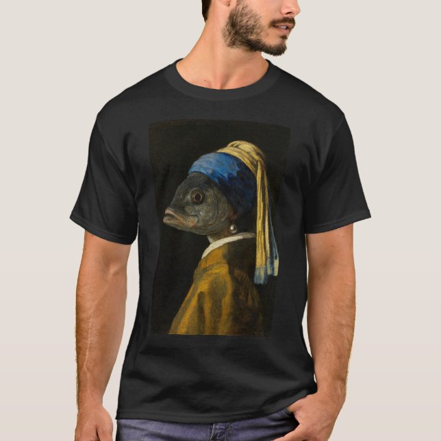 Konstnärlig T-shirt-design T Shirt (Framsida)