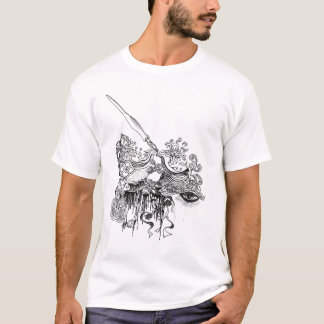 Konstnärlig Teeshirt Tröja