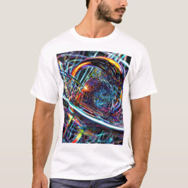 Konstnärlig tolkning av elektromagnetisk princip t shirt