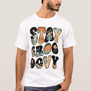 Konstnärlig Tropisk Design Sommar Vibbar för Stran T Shirt