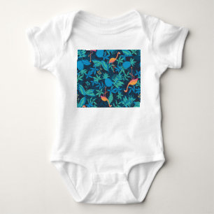 Konstnärlig tropisk: Flamingo Pineale Mönster. T Shirt