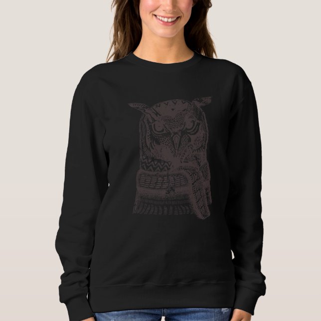 Konstnärlig Uggla-konst för Underbar vintertid 1 T Shirt (Framsida)