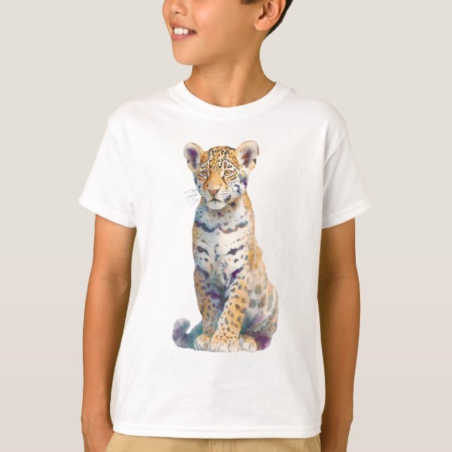 Konstnärlig unge t shirt (Framsida)