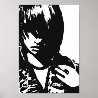 Konstnärliga Ansikte Poster