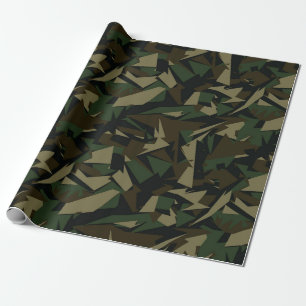 Konstnärliga armén Camo Mönster Presentpapper