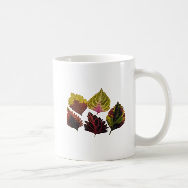 konstnärliga blomblad kaffemugg (Höger)