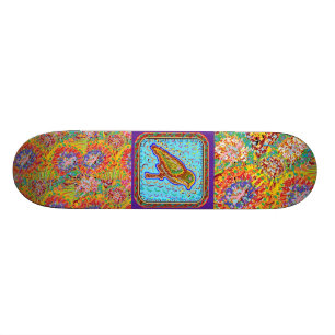 Konstnärliga grafiska val skateboard bräda 20 cm
