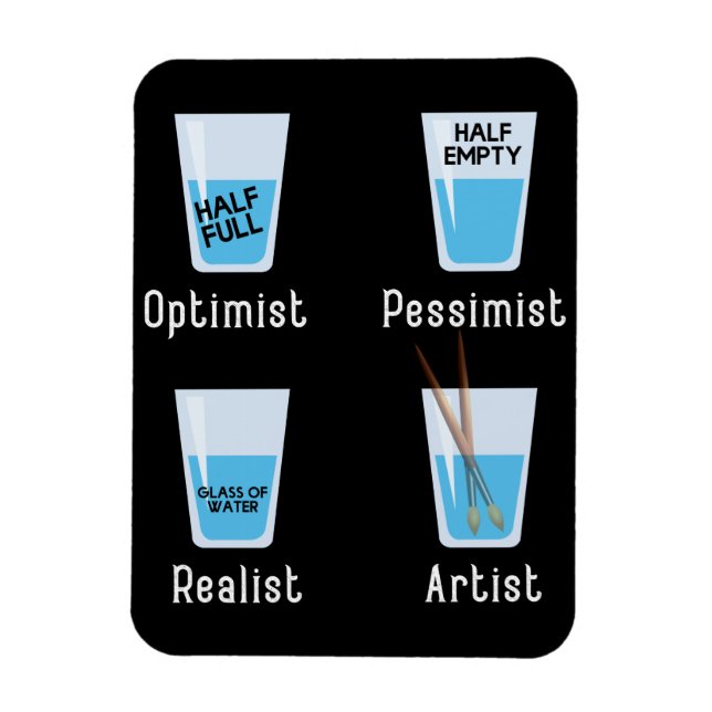 Konstnärliga konstnärer konstnärer Art Lärarkonstn Magnet (Vertikal)