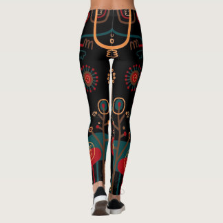konstnärliga Leggings