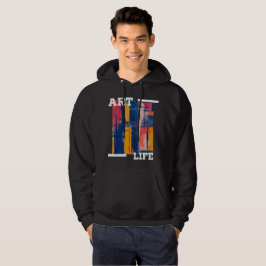 Konstnärliga liv hoodie