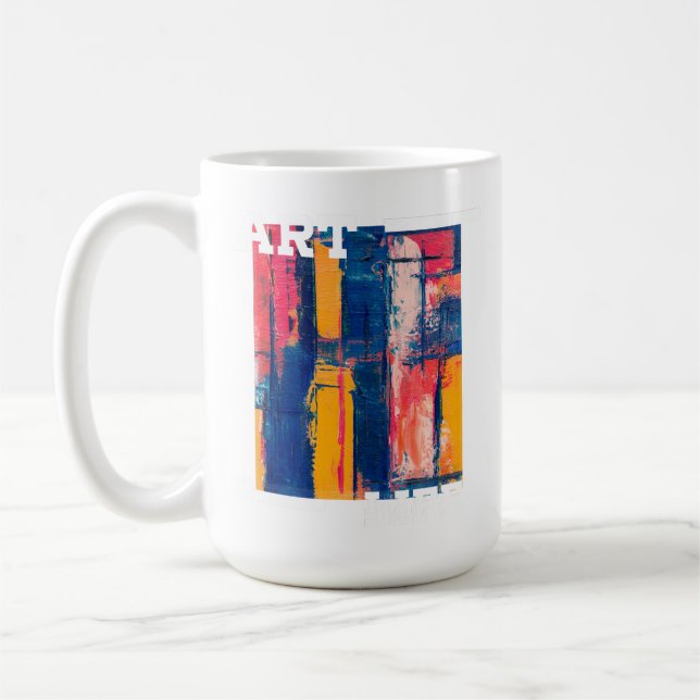 Konstnärliga liv kaffemugg (Vänster)