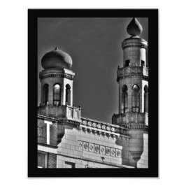 Konstnärliga minareter fototryck