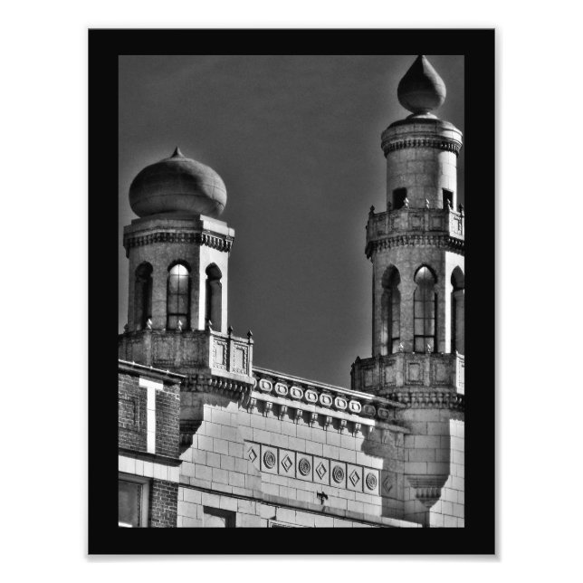 Konstnärliga minareter fototryck (Framsidan)