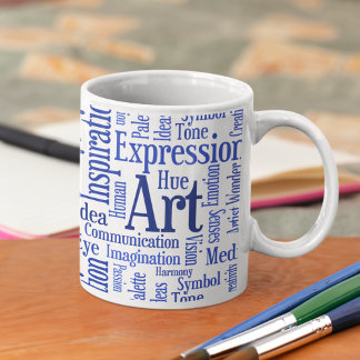 Konstnärliga och Kreativ uttryck Kaffemugg
