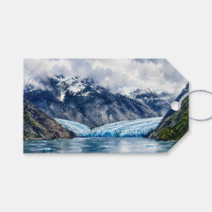 Konstnärliga resor älskare Alaska Fjord Sceneri Presentetikett