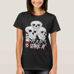 Konstnärliga, roliga Döskallar av gotiska illrar T Shirt