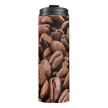 Konstnärliga rostade kaffebönor