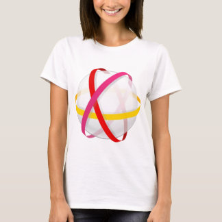 Konstnärliga runt Boll amjing dzine T Shirt