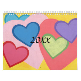 Konstnärliga scener, Anpassningsbar för utskrift a Kalender