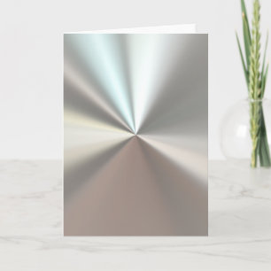 Konstnärliga silver metall kort