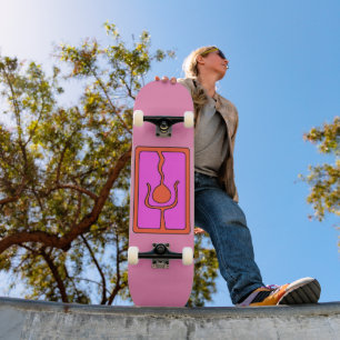 Konstnärliga styrelsen mini skateboard bräda 18,5 cm