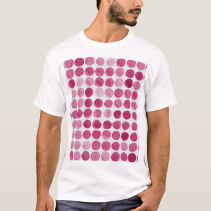 Konstnärliga vattenfärgsbakgrund Stänk T Shirt