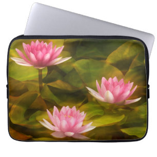 Konstnärliga vattenliljor, Kalifornien Laptop Sleeve