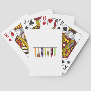 Konstnärliga Verktyg Casinokort