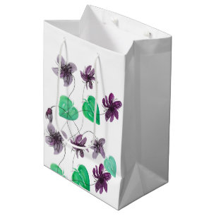 Konstnärliga Vilder, blommor Vattenfärg