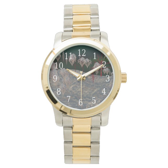 Konstnärliga vinter Wonderland Watch Armbandsur (Framsida)