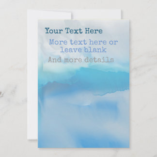 Konstnärligt Affärskort Inbjudningar