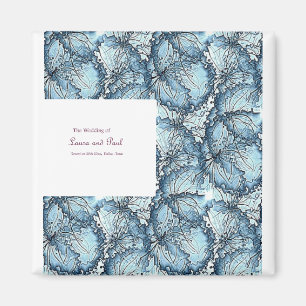 Konstnärligt bröllop kvadrerar magneter