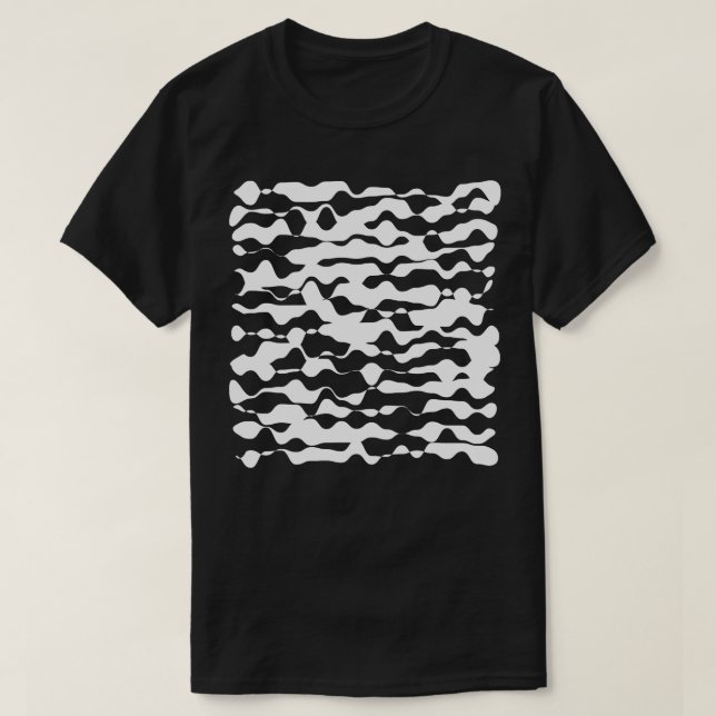 konstnärligt geometriskt mönster t shirt (Design framsida)